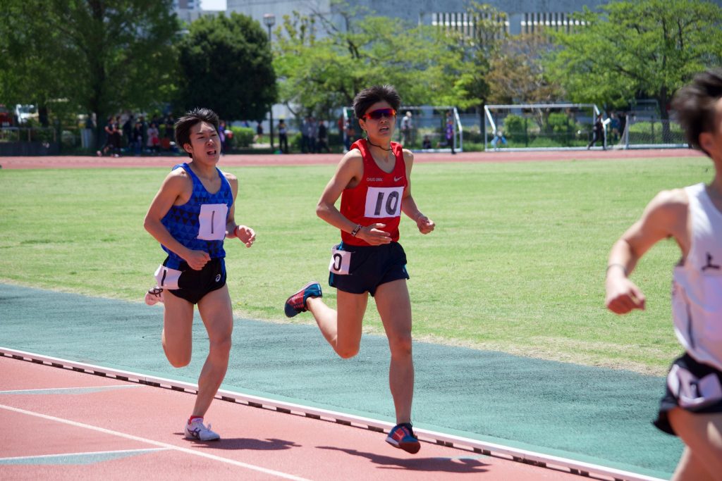 2019-04-28 平国大記録会 1500m　8組 00:03:59.53